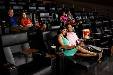 Recliner seats at Regal theater