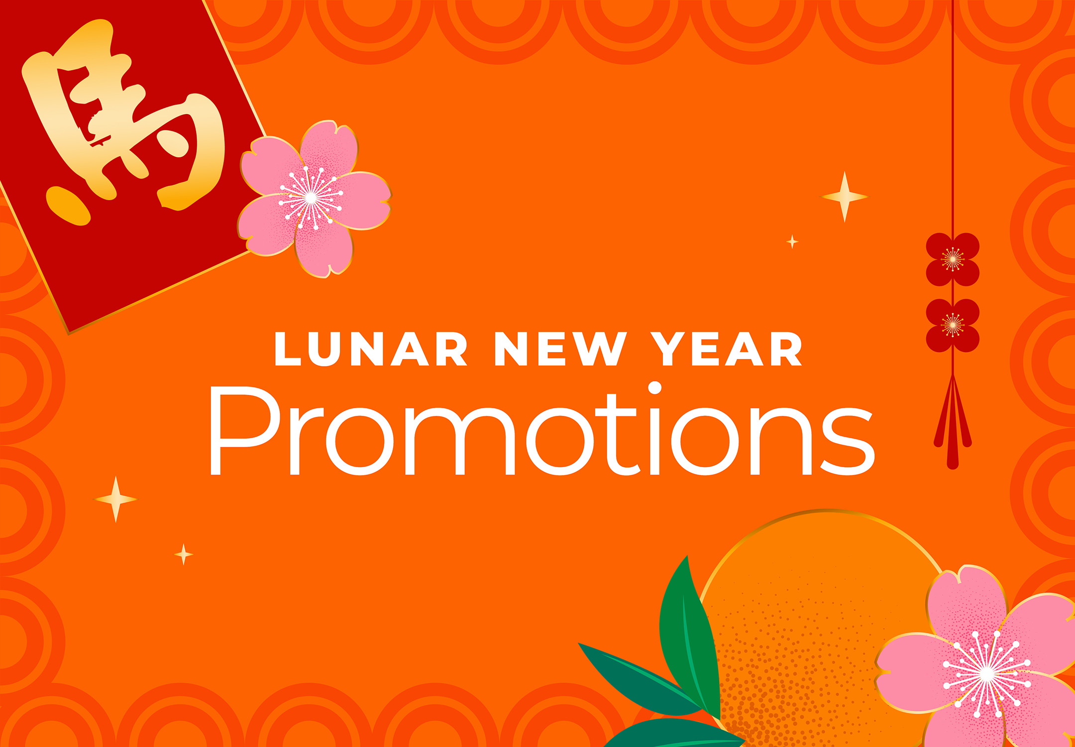 Lunar New Year Promotions at Irvine Spectrum Center