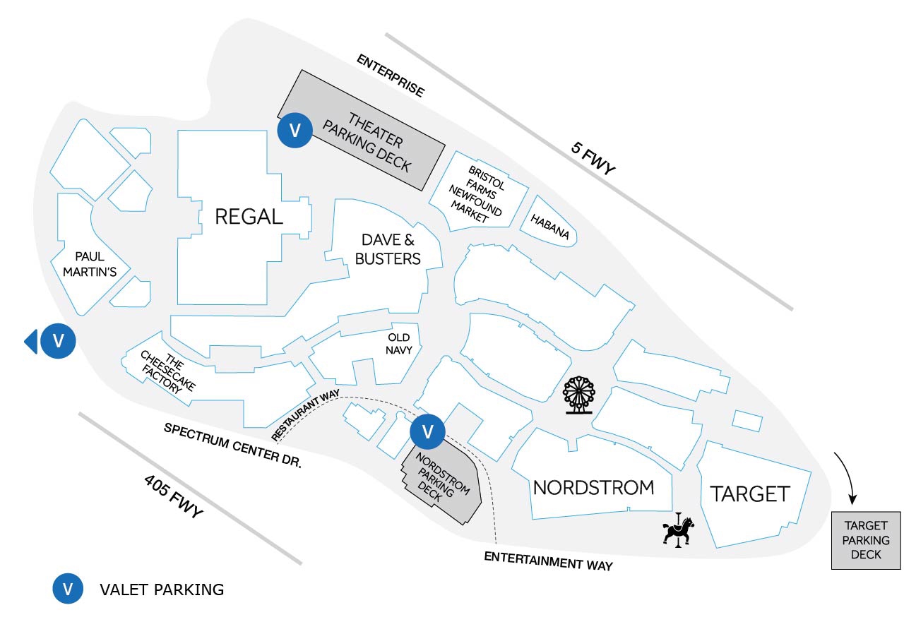 Valet Map