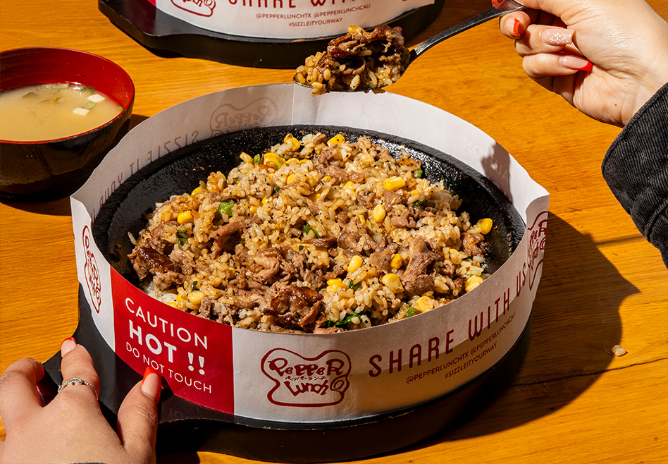 Meal at Pepper Lunch