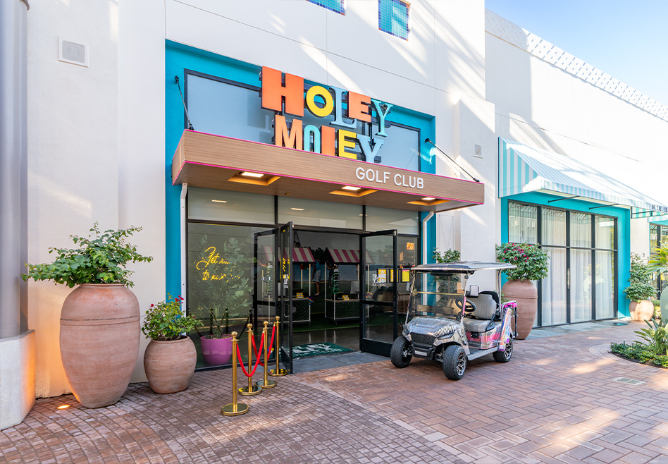 Exterior of Holey Moley