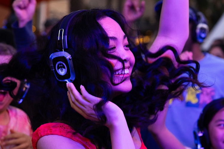 Silent Disco at Irvine Spectrum Center