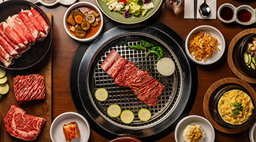Korean barbecue grilling at Kalbi Social Club
