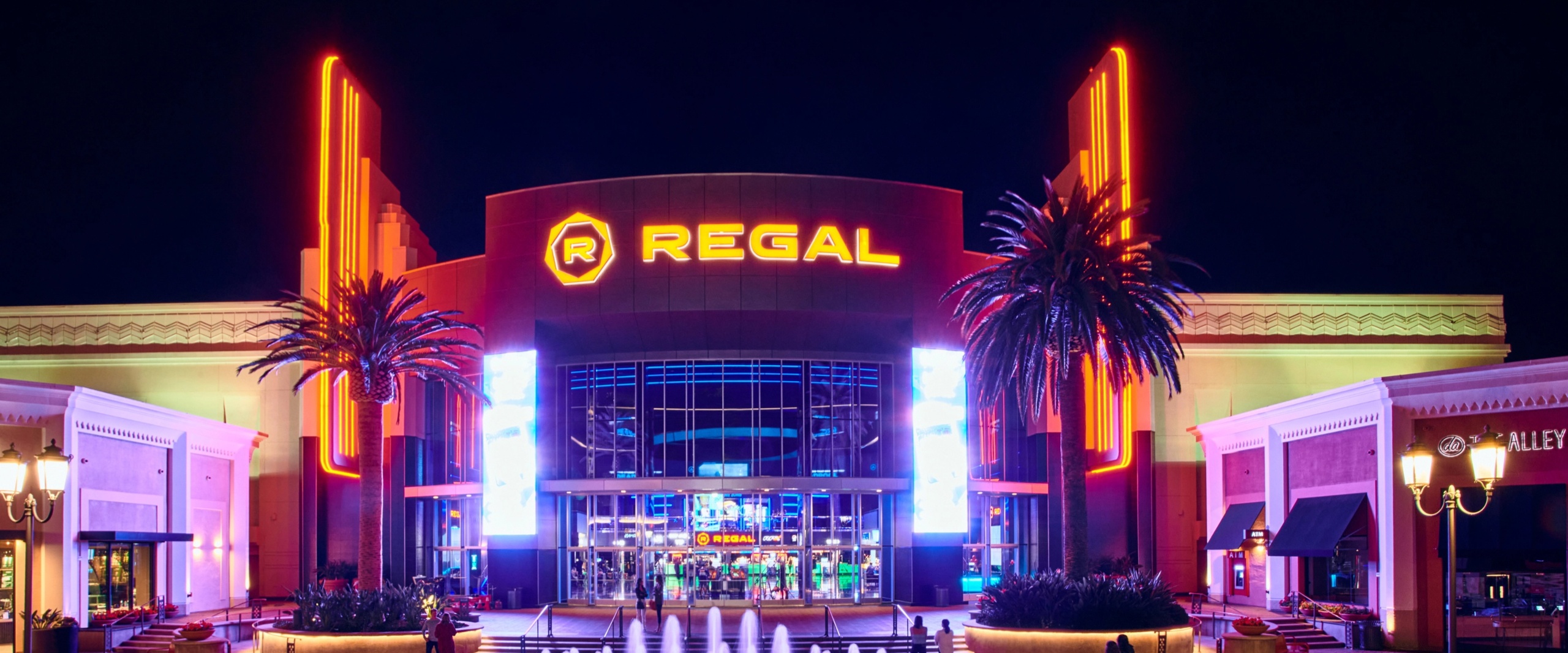 Regal movie theater at Irvine Spectrum Center
