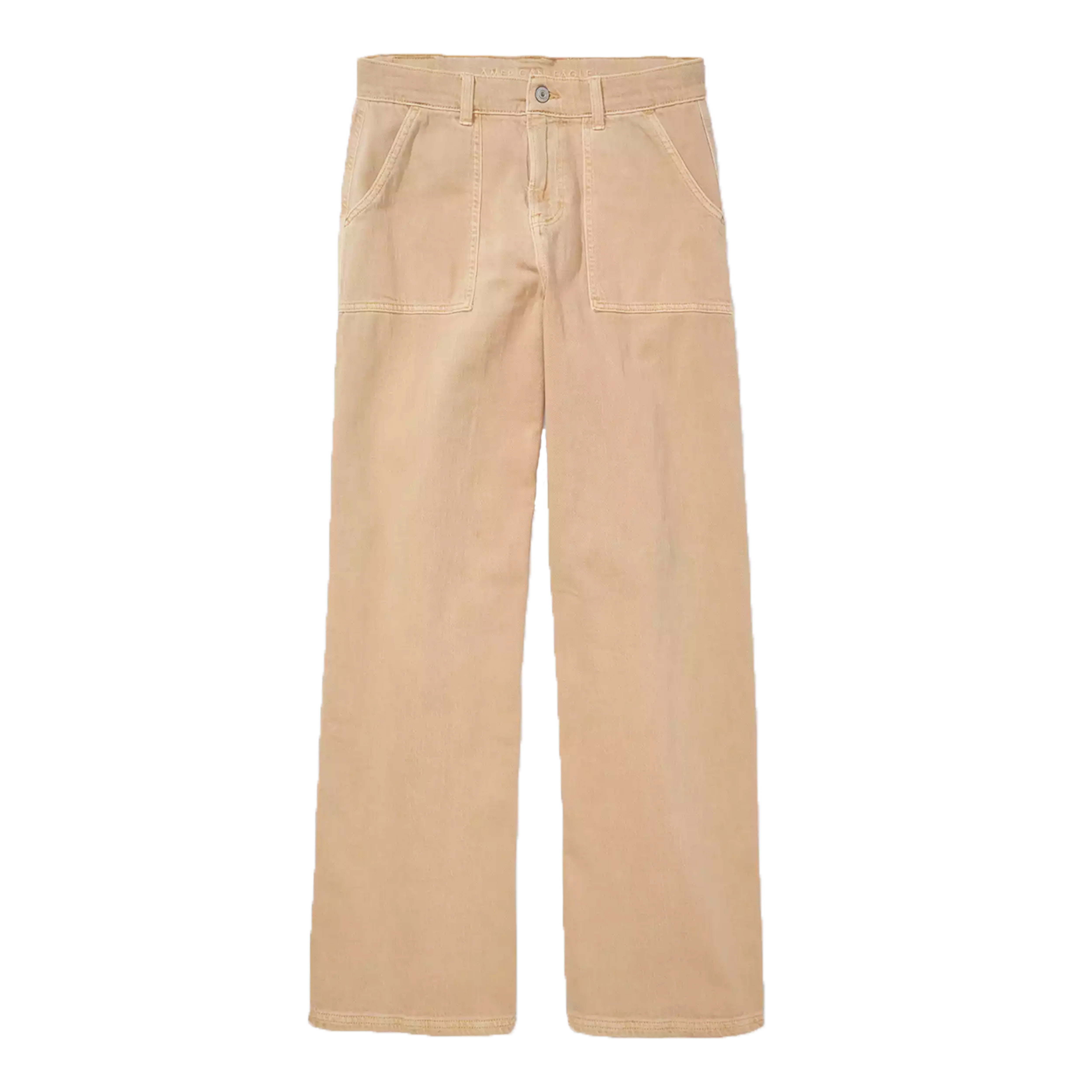 AE Stretch Super High-Waisted Baggy Wide-Leg Pant