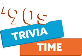 '90s trivia time logo