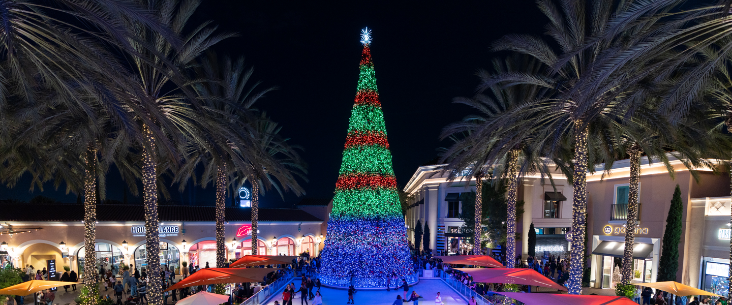Aerial view of Irvine Spectrum Center