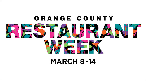 Orange County Restaurant Week March 8 - 14