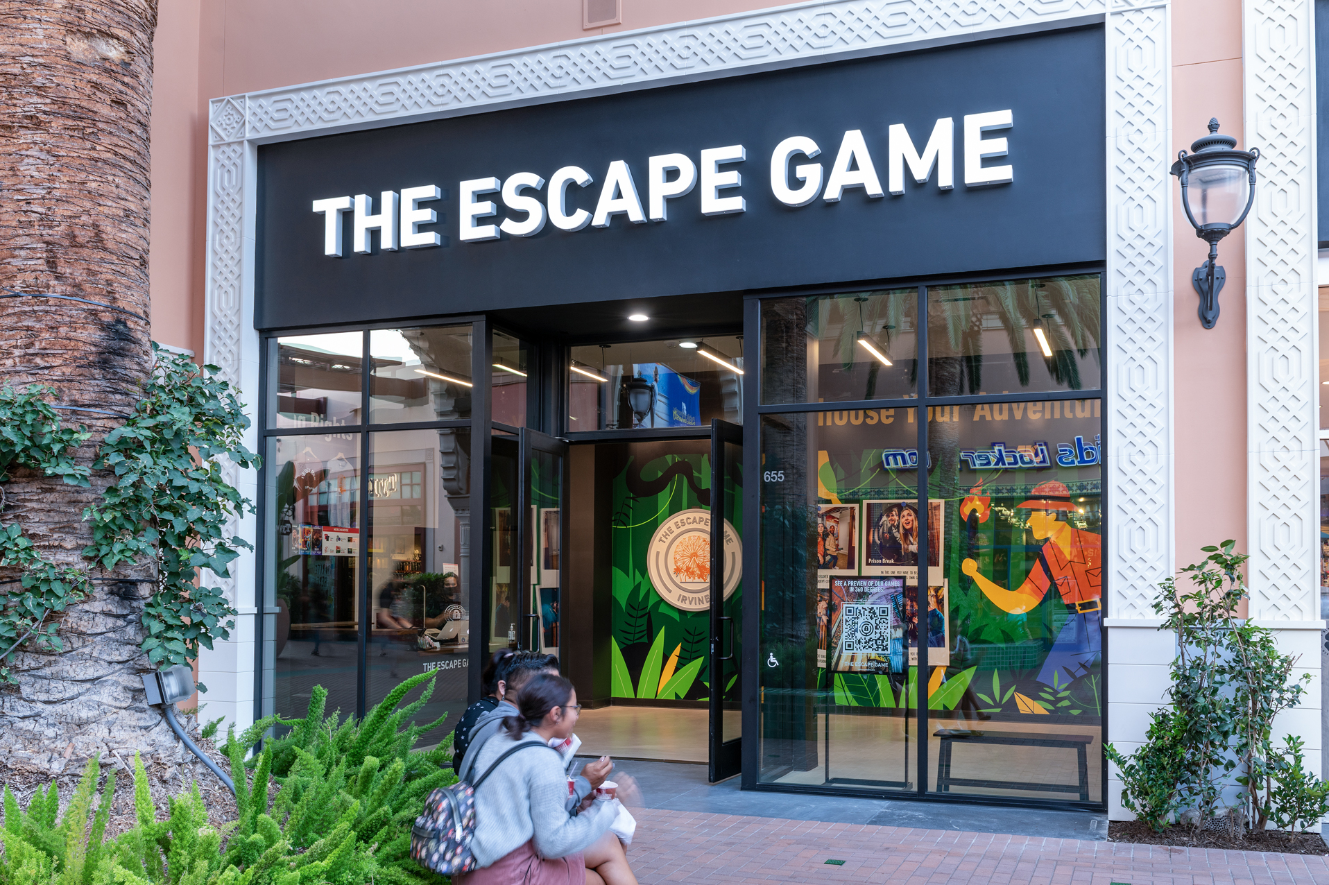 The Escape Game storefront at Irvine Spectrum Center