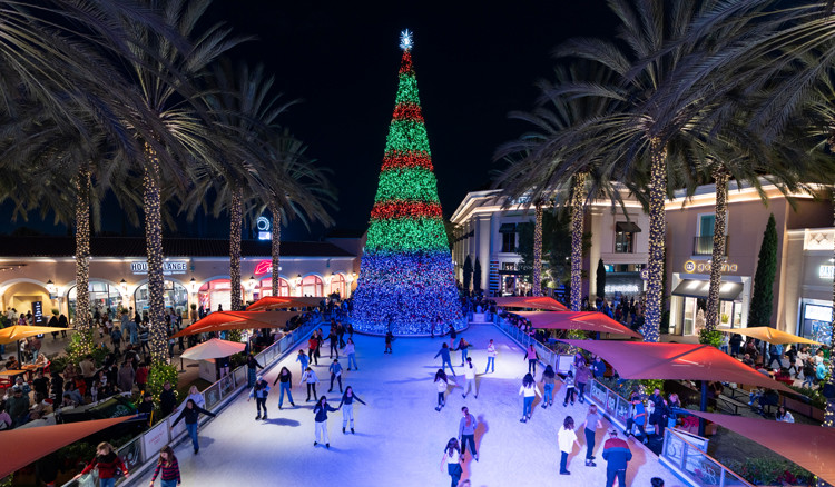 Aerial view of Irvine Spectrum Center